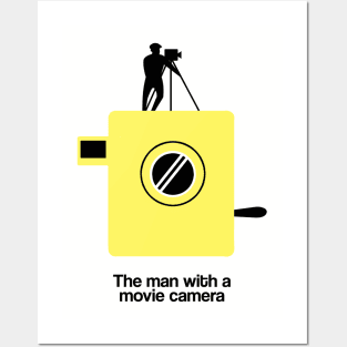 The Man with a Movie Camera Russian Minimal Movie Fan Art Dziga Vertov Posters and Art